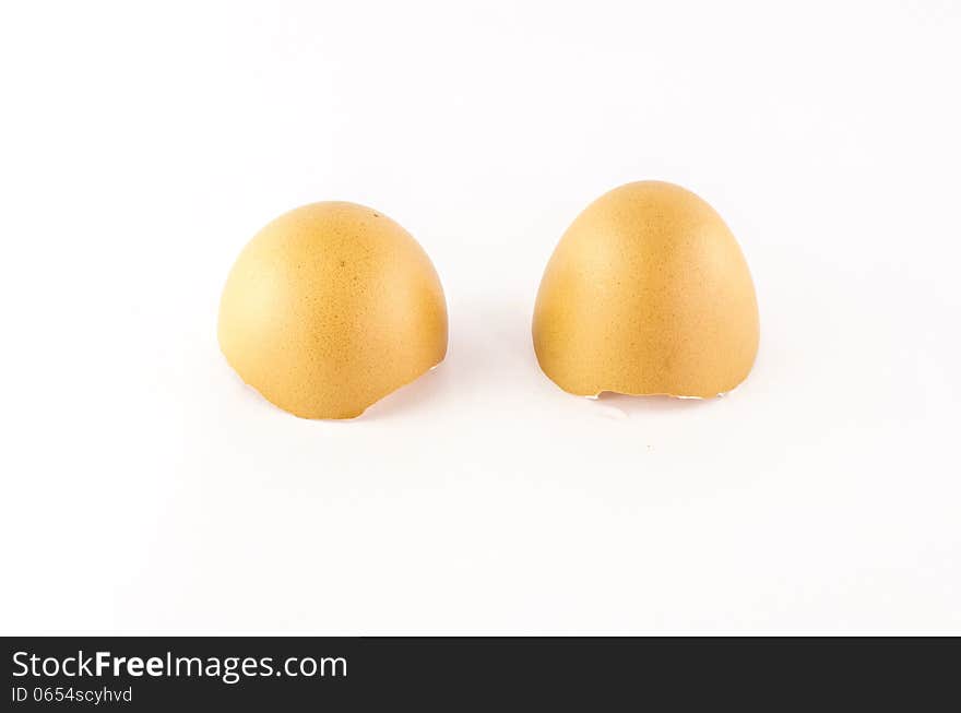 Egg isolated on white background. Egg isolated on white background