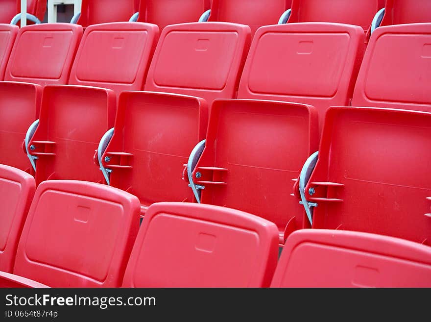 Chairs In The Stadium