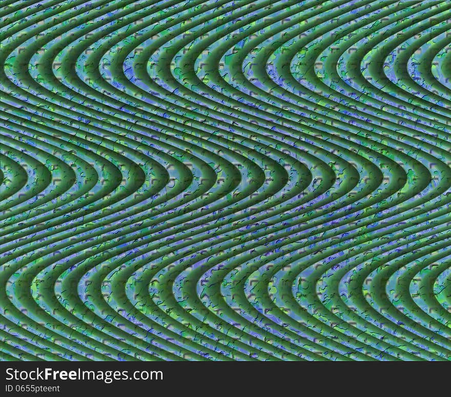 Colorful textured wavy pattern. green tones, designed for attractive background. Colorful textured wavy pattern. green tones, designed for attractive background.