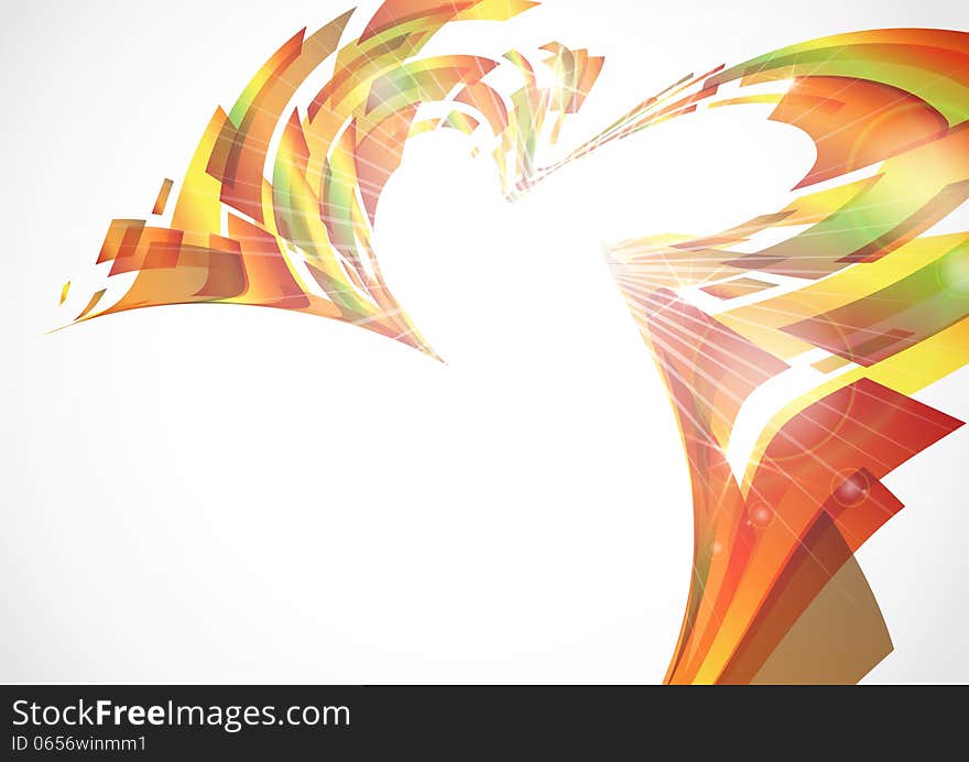 Abstract Colorful Background. Vector Illustration. Eps 10.