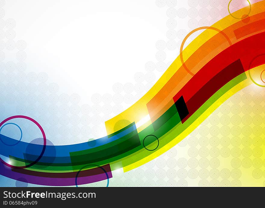 Abstract Colorful Background. Vector Illustration. Eps 10.