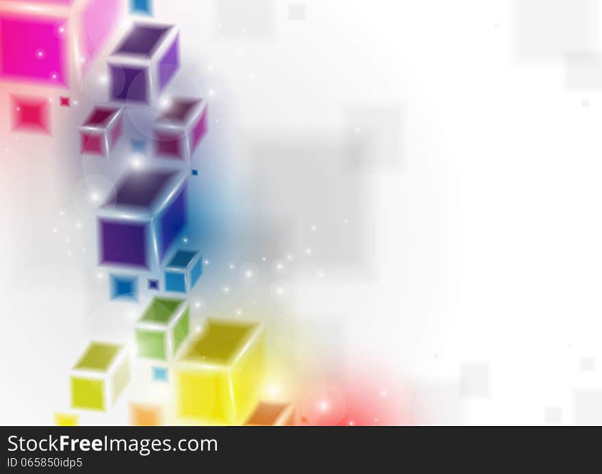 Abstract Colorful Background. Vector Illustration. Eps 10.