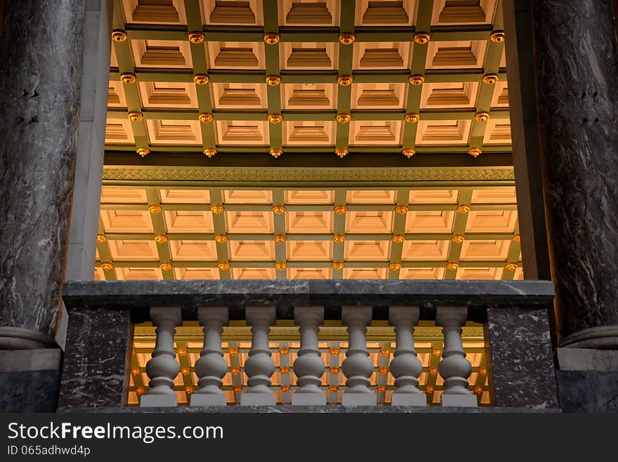 Part of the ceiling of the Railway station in Antwerp. Part of the ceiling of the Railway station in Antwerp