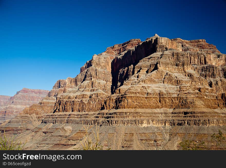 Grand Canyon Rocks Landscape View