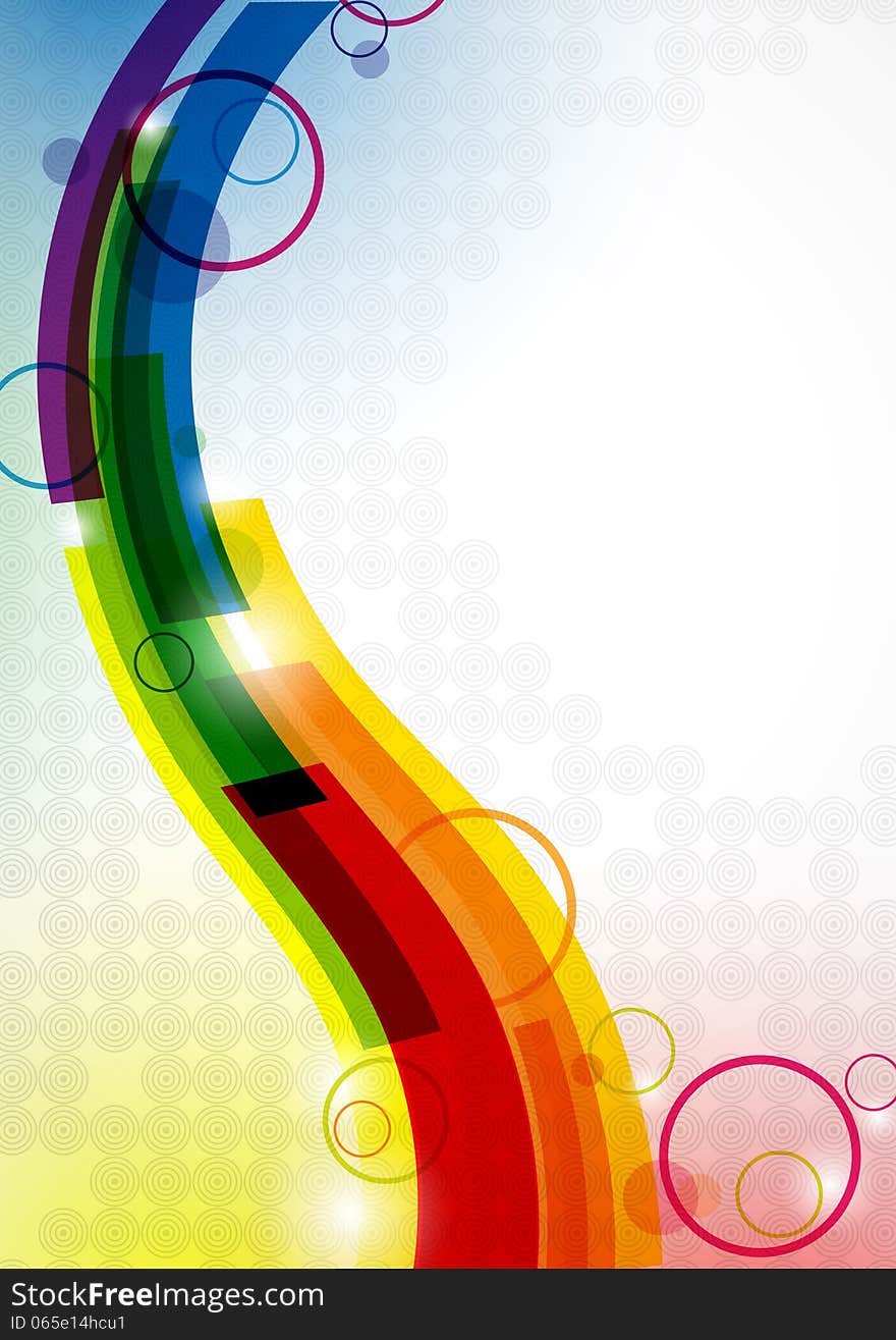 Abstract Colorful Background.