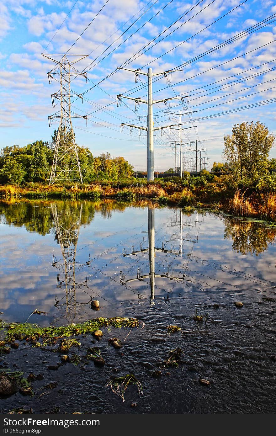 High-voltage Tower