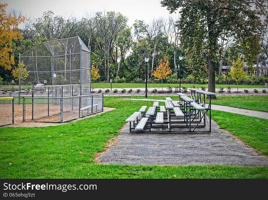 Baseball Field in the park