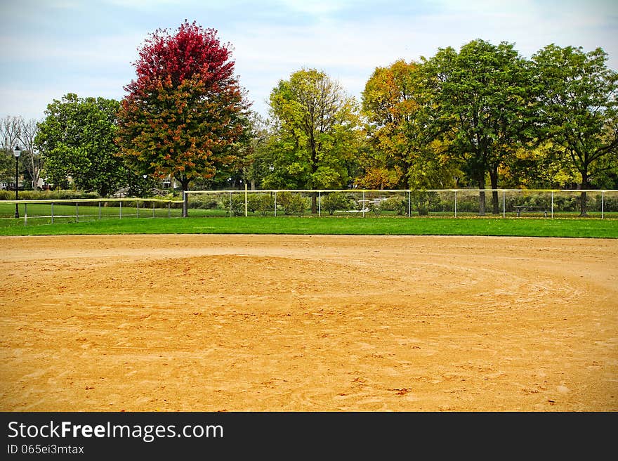 Baseball Field in the park