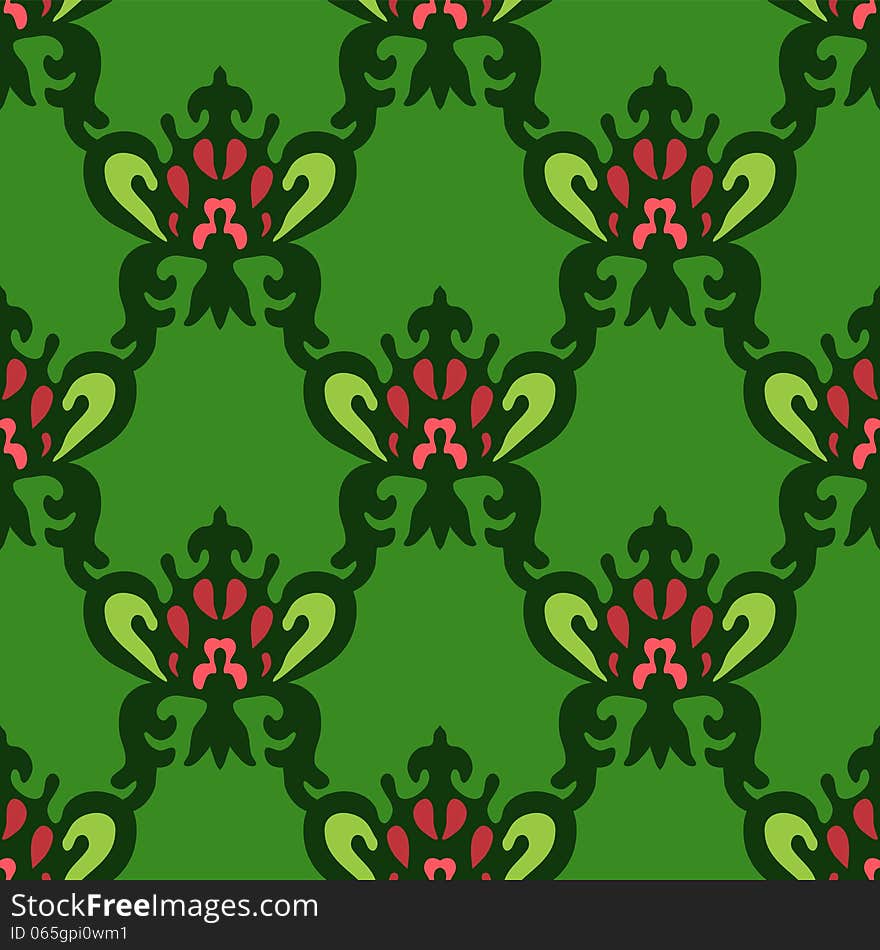 Seamless Royal Vector Pattern