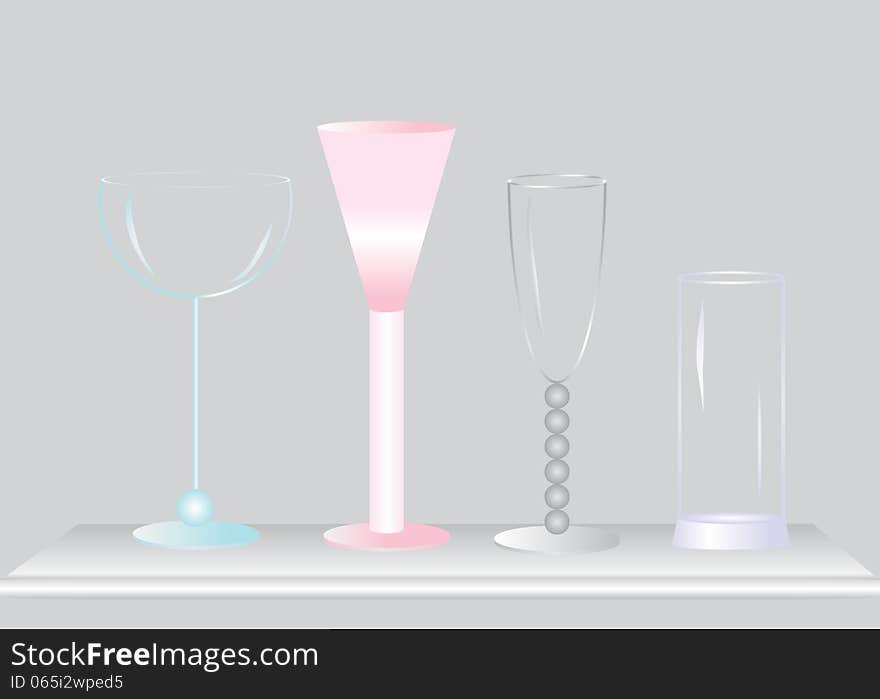 Wine Glasses.