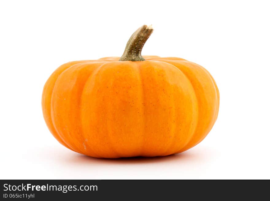 Orange halloween pumpkin