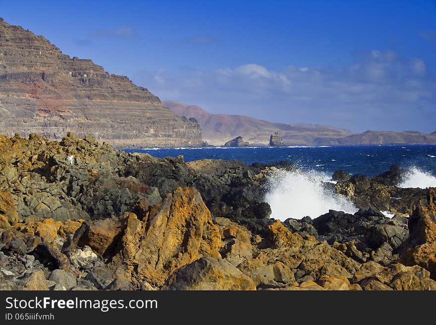 Coast of Lanzarote