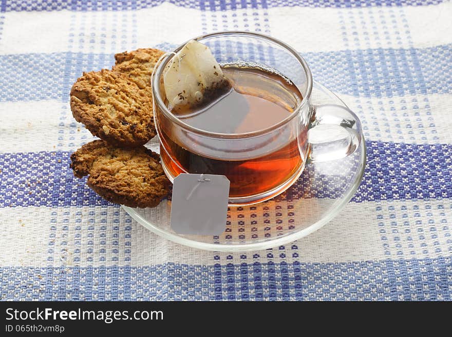 Tea In Glass Cup