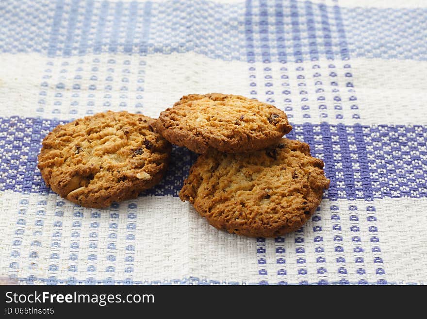 Chocolate And Wheat Cookies