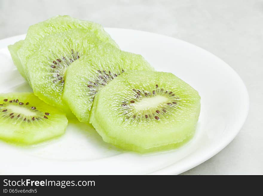 Kiwi fruits