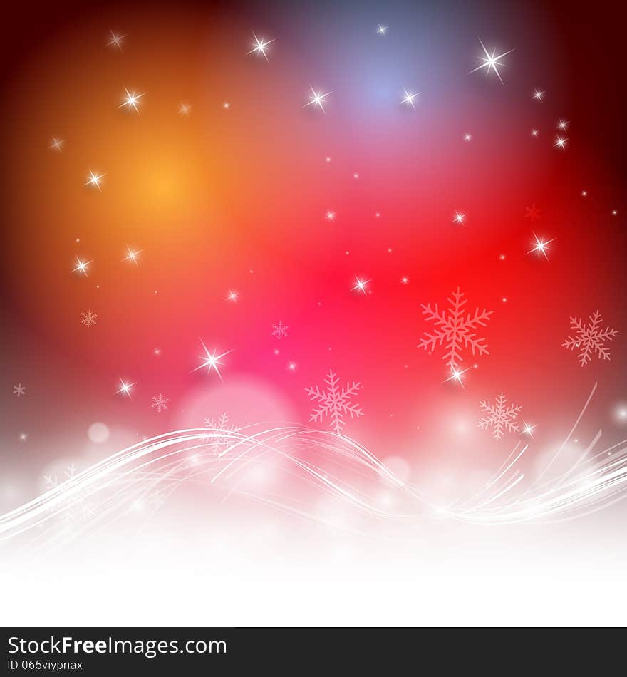 Christmas colorful vector design with copy space. Eps10