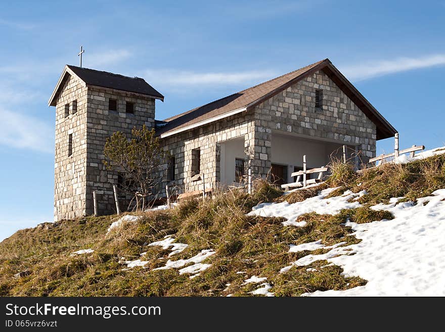 Chapel On The Top Of Mt. Rigi