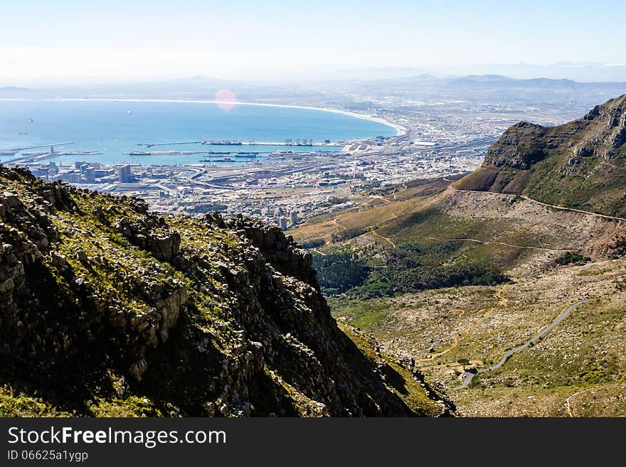 Cape Town Harbour view