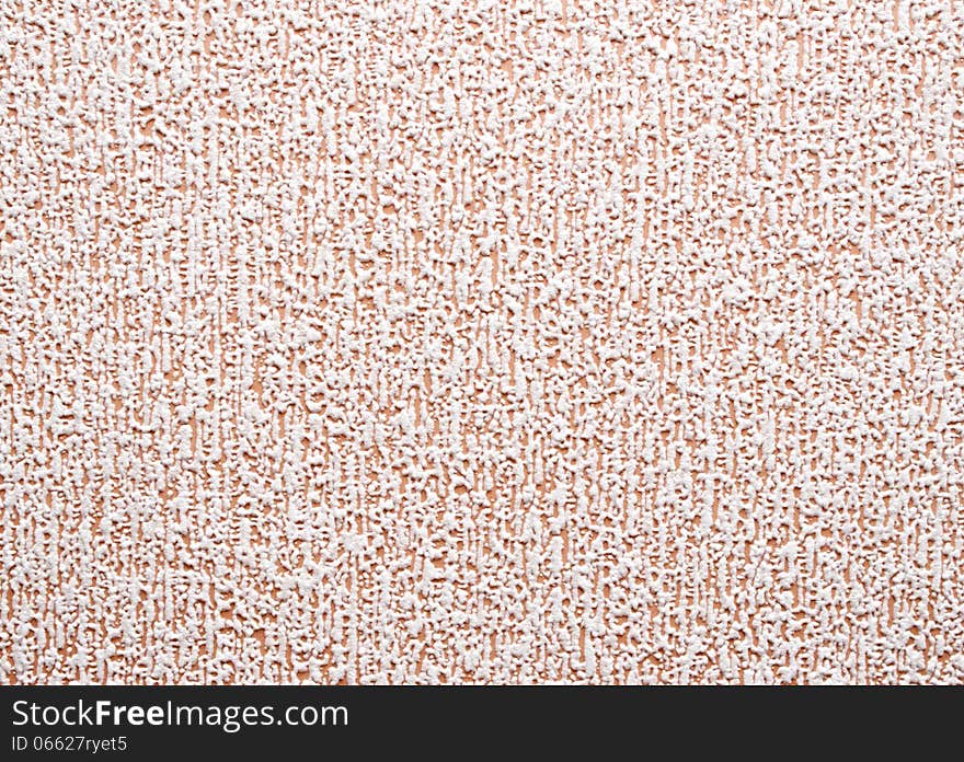 Detailed texture of foamed wallpapers