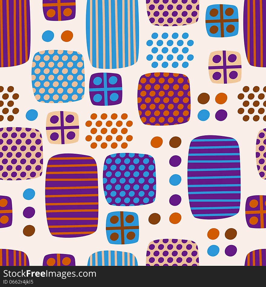 Geometric abstract pattern