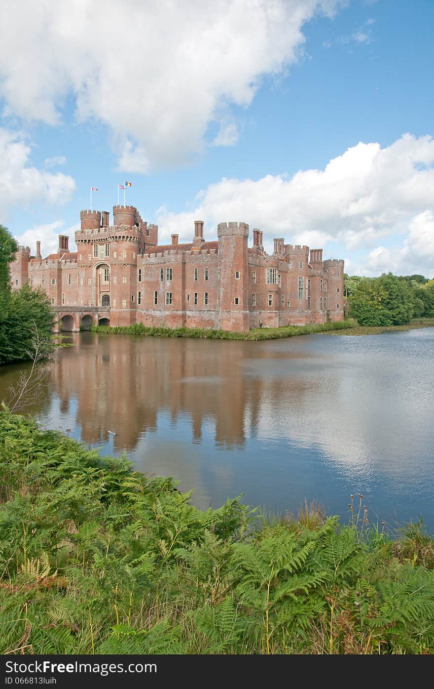 Castle reflections