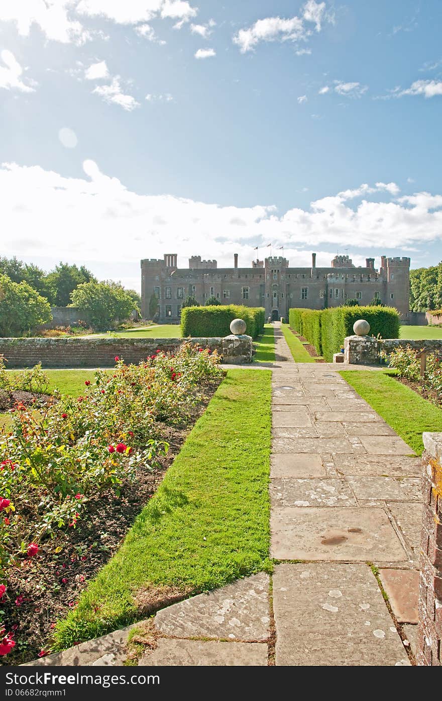 Garden and castle