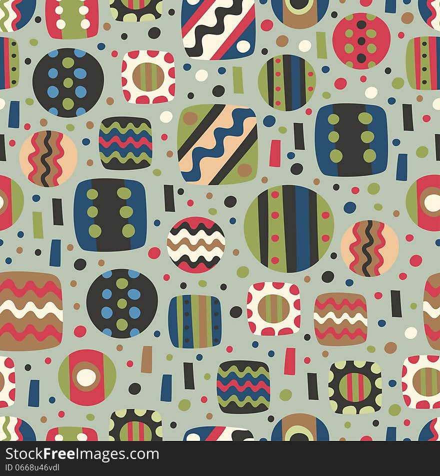 Abstract color pattern