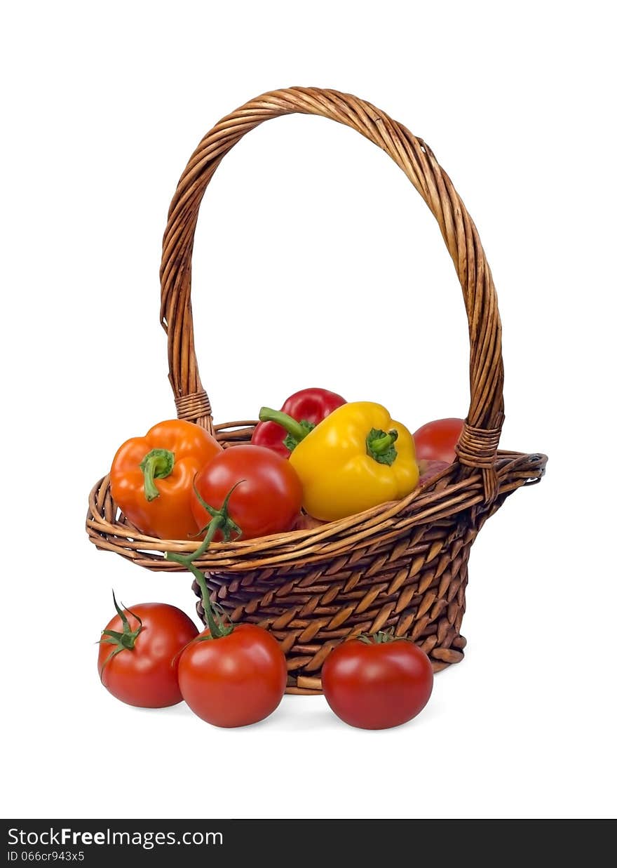 Vegetables In The Basket