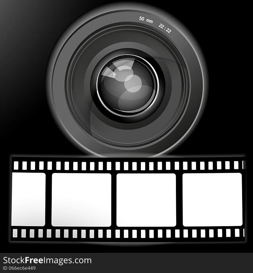 Symbol movies, photography, camera and camcorder. Symbol movies, photography, camera and camcorder