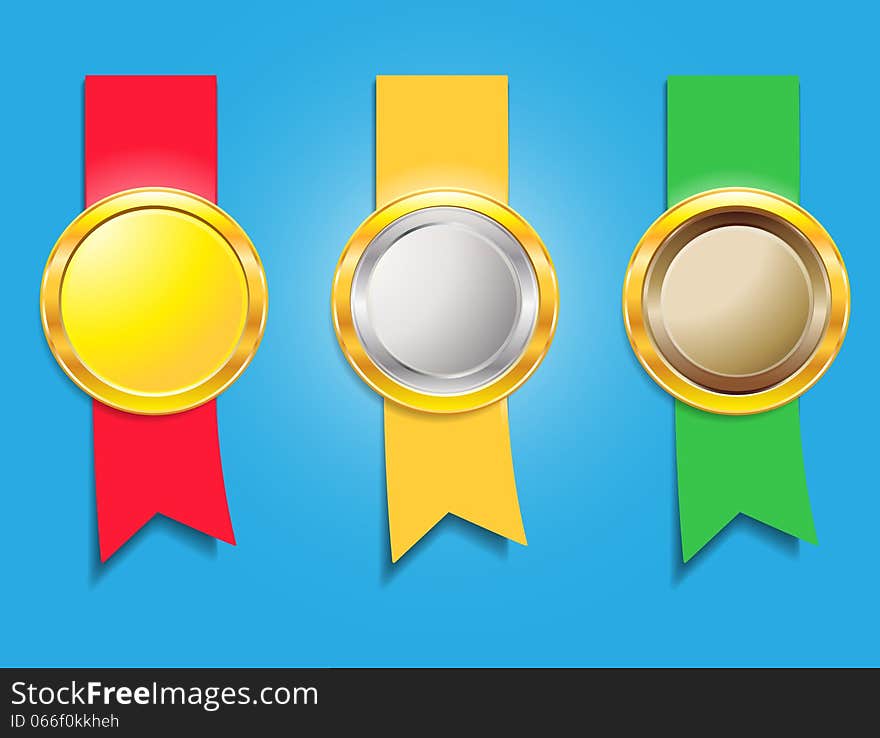 Symbol of awarding the victory and achievements. Symbol of awarding the victory and achievements