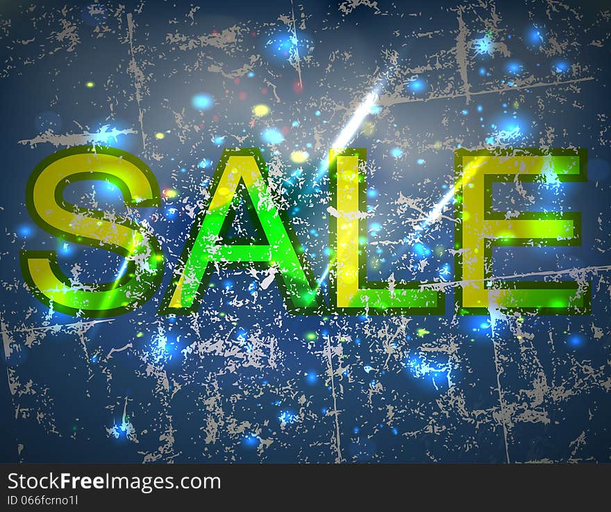 Symbol of discounts, sales and bargains