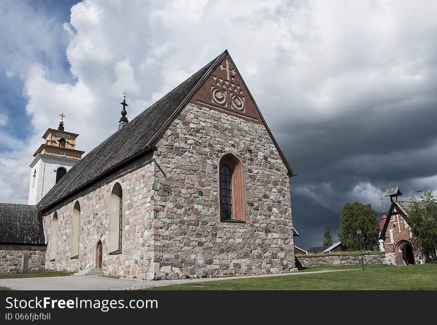 Church In Luleo, Gammalstad