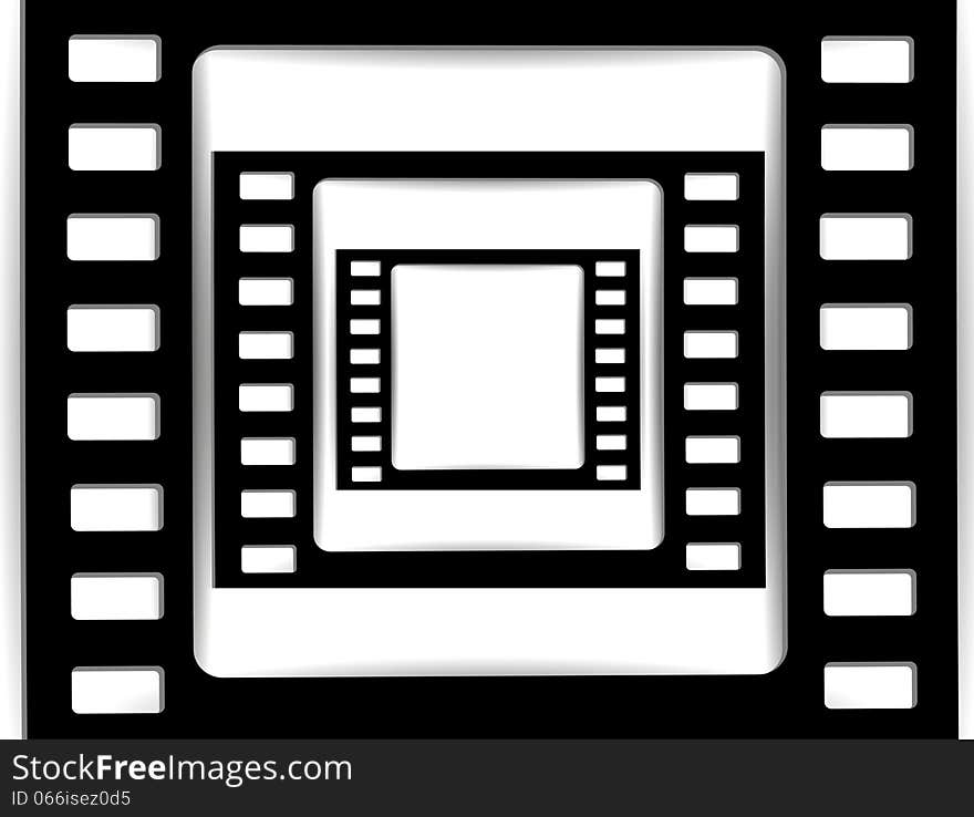 Symbol movies, photography, camera and camcorder. Symbol movies, photography, camera and camcorder