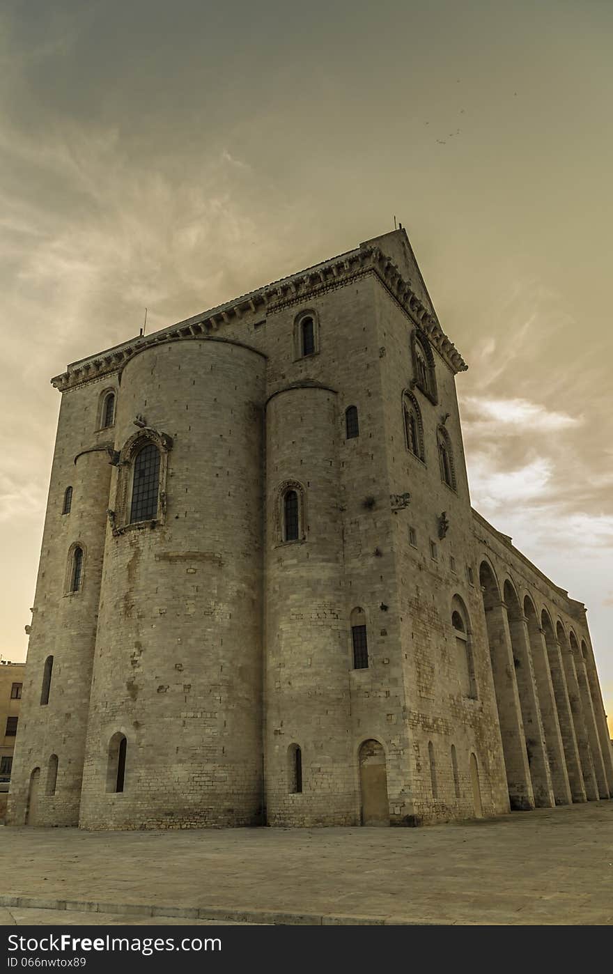 Cahedral of trani, puglia, italy. Cahedral of trani, puglia, italy