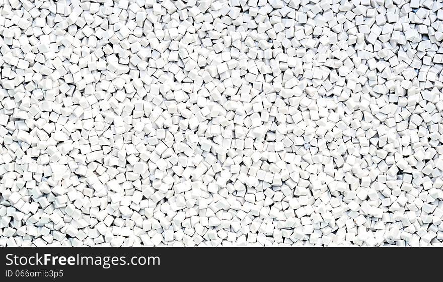 White triangle stones on background