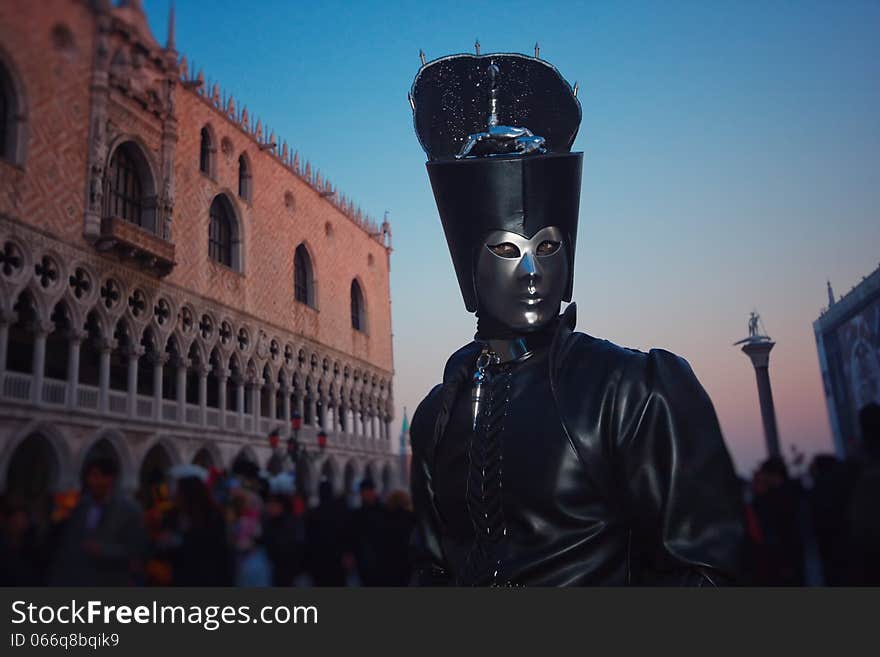 Masks In Venice, Italy