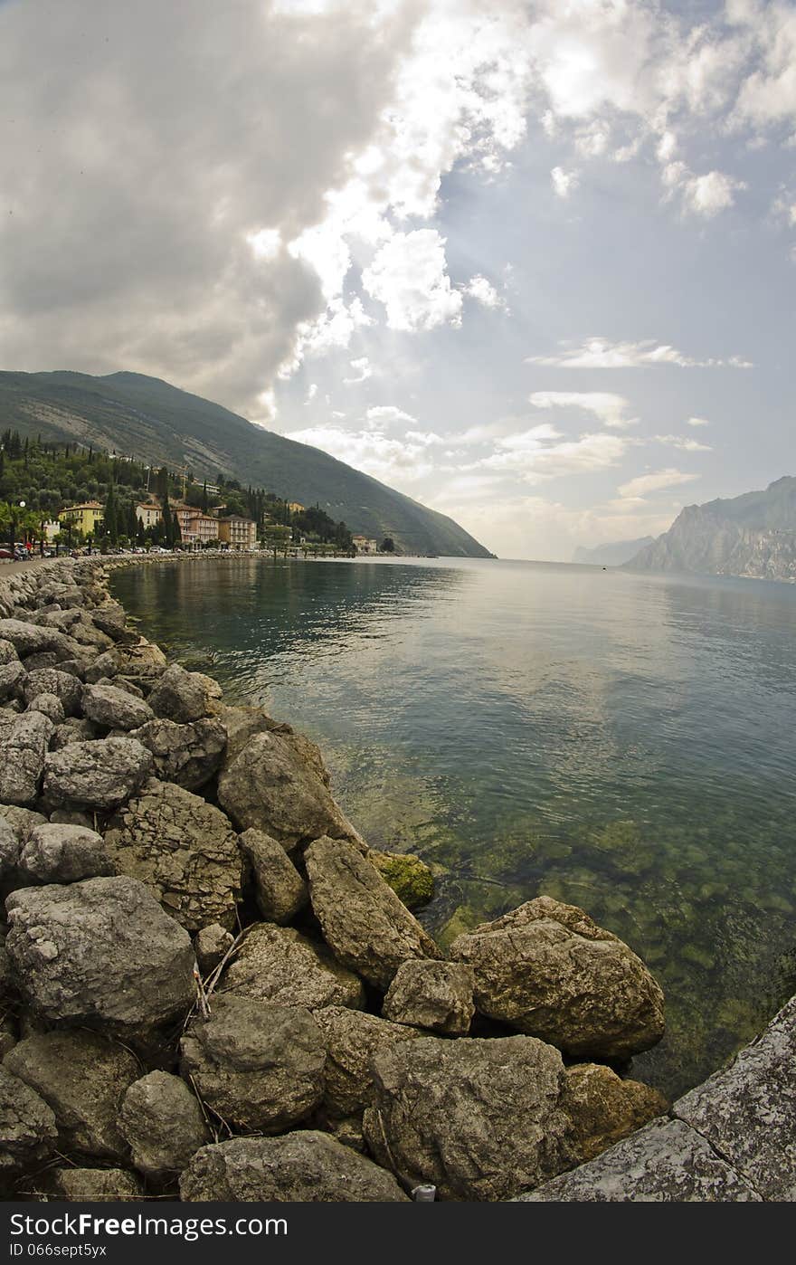 Riva del Garda city