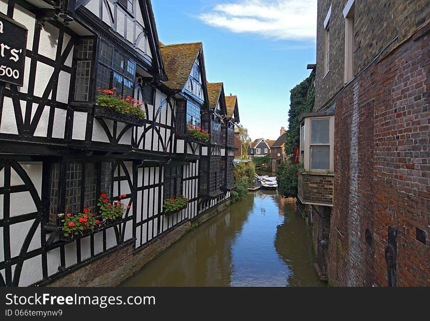 Tudor Houses And River Boating