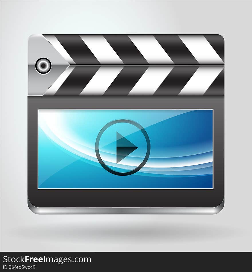 Movie Clapboard Icon