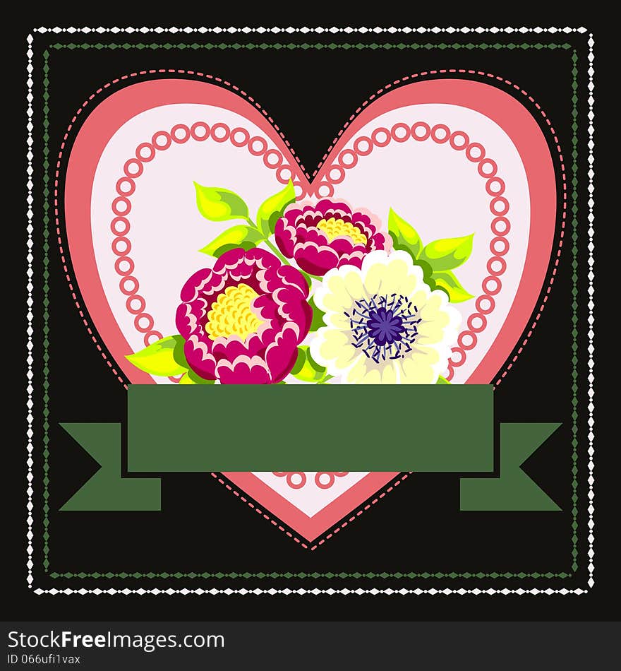 Fresh background with plants and flowers. Fresh background with plants and flowers