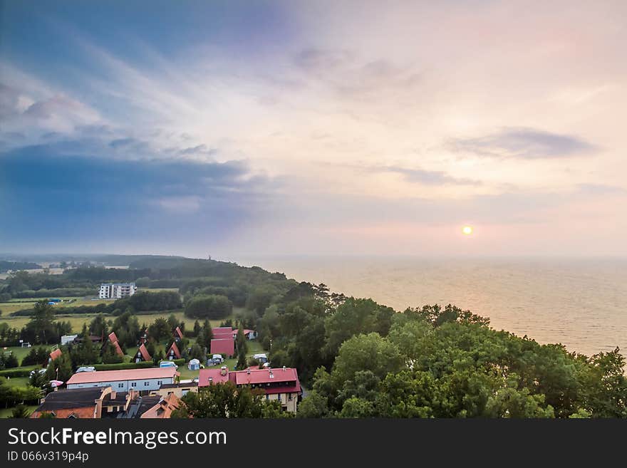 Landscapes of Poland.