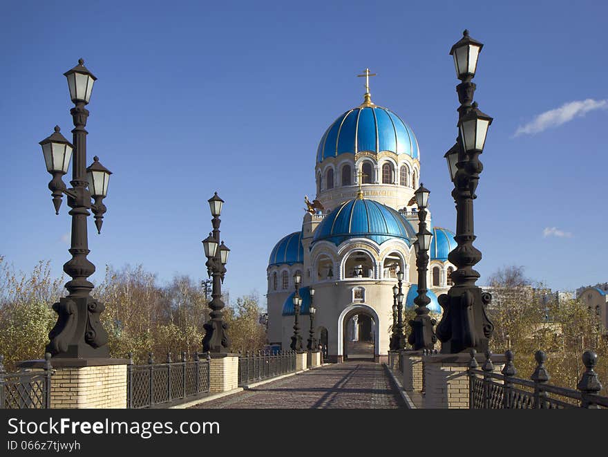 The temple was built for the 1000 anniversary of the Christening of Russia. The temple was built for the 1000 anniversary of the Christening of Russia.