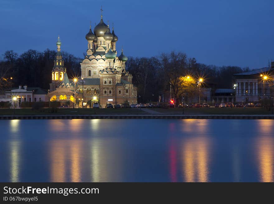 Russia. Moscow. Church of the Holy Trinity.