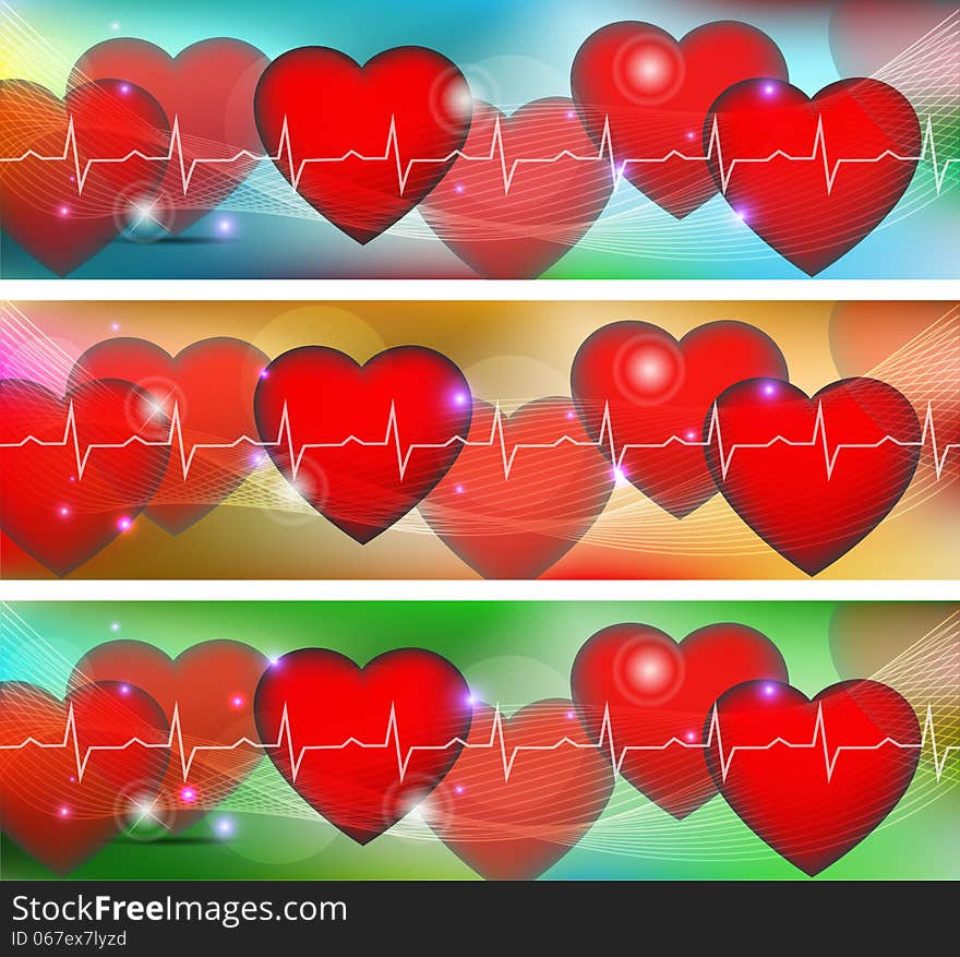 Colorful Hearts