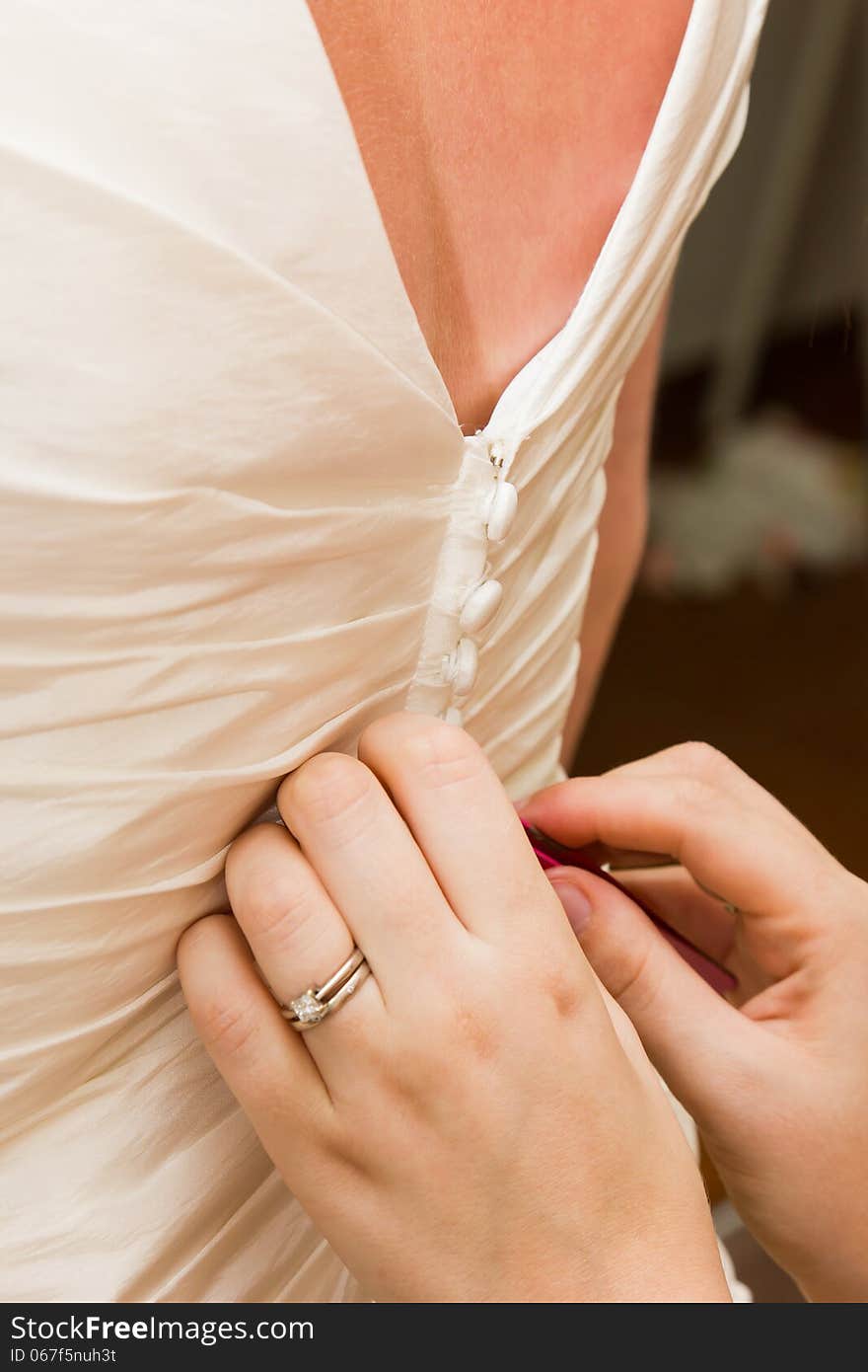 Bride preparation