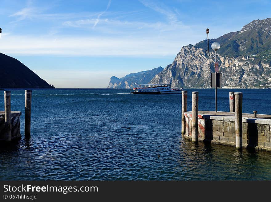 Torbole Harbour Entrance