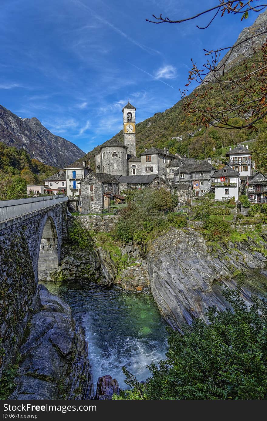 Lavertezzo Verzasca View