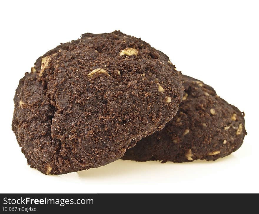 Dark pile cookies