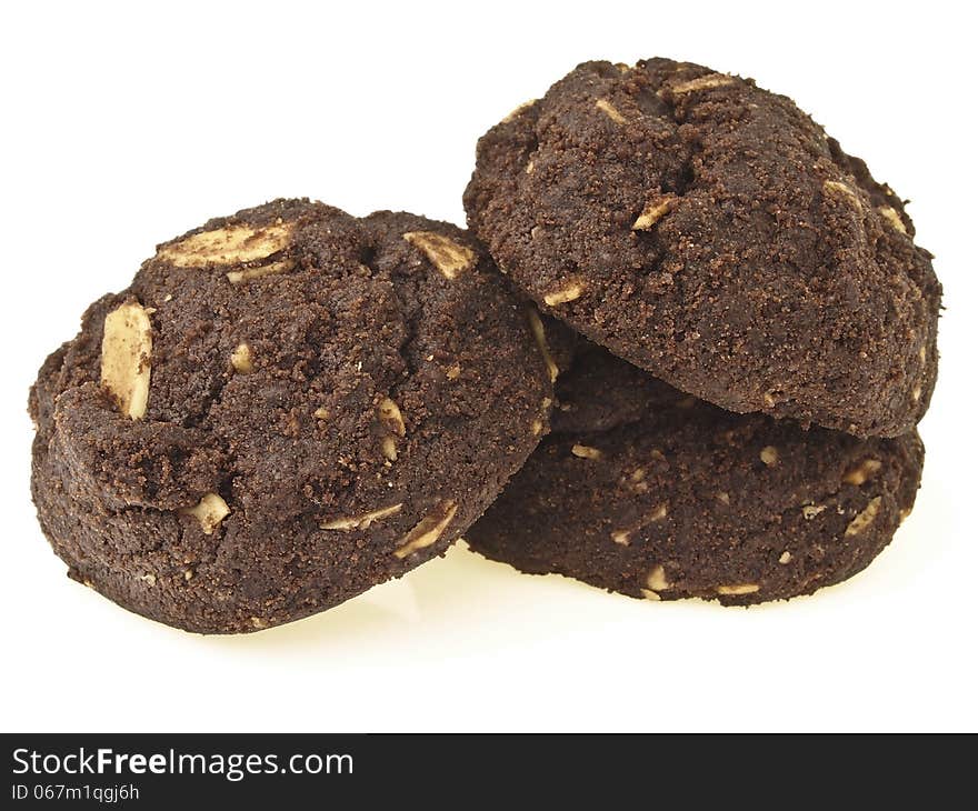 Dark Big Cookies Pile