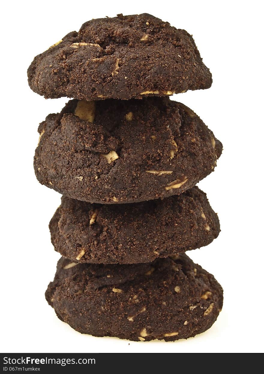 Dark brownie tower